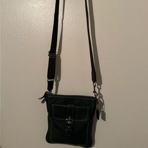 Coach Dark Green Crossbody Bag